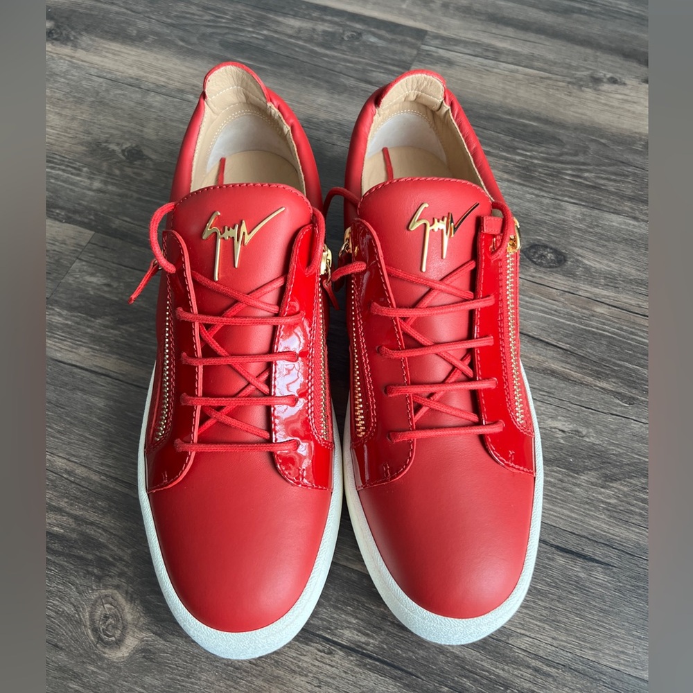 Giuseppe Zanotti Red Sneakers